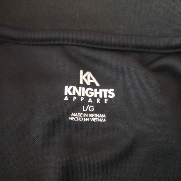 KA University of Missouri Mizzou Tigers black short sleeve polo shirt - large - Picture 3 of 4